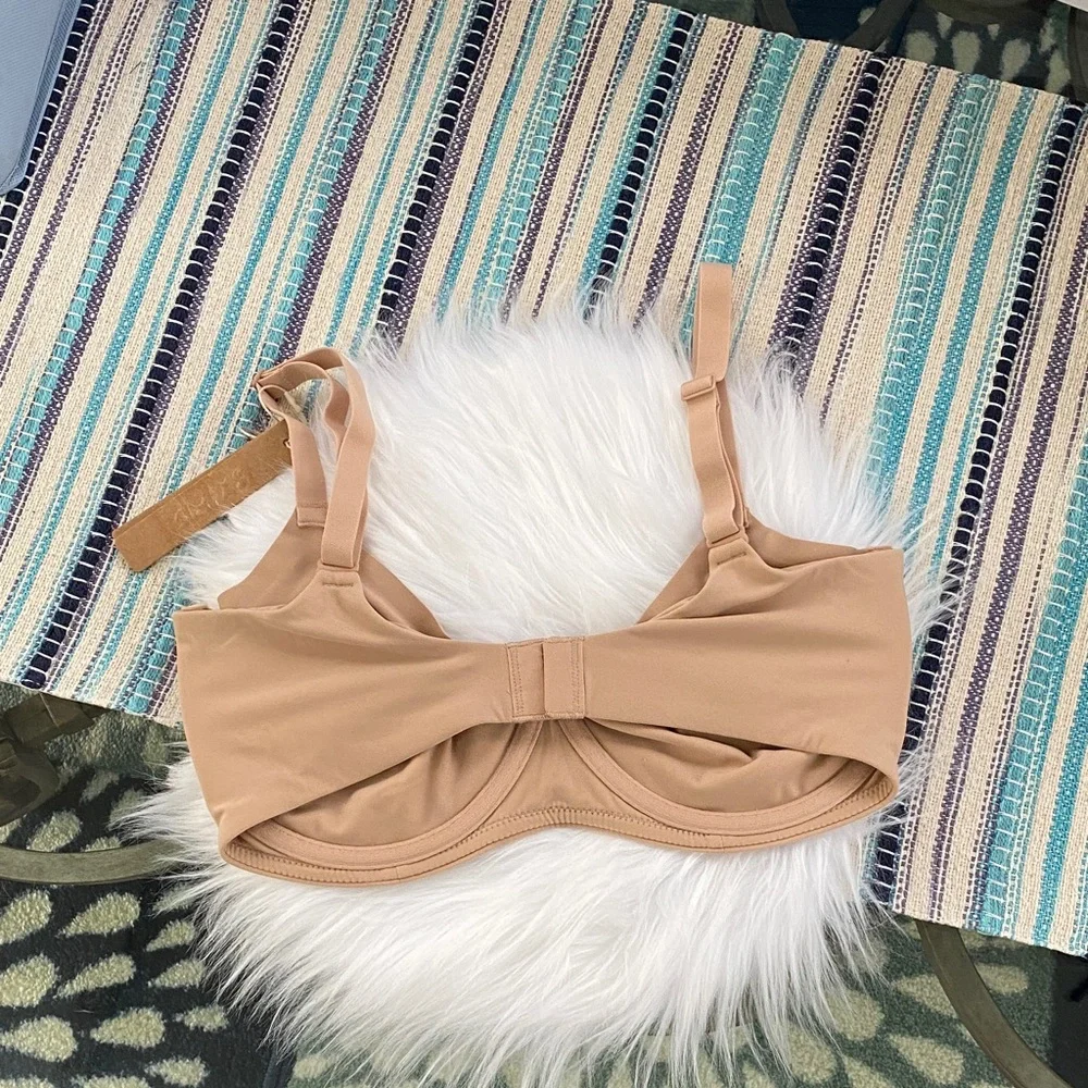 SKIMS fits everybody unlined Demi bra 34 DD color clay - Picture 2 of 7